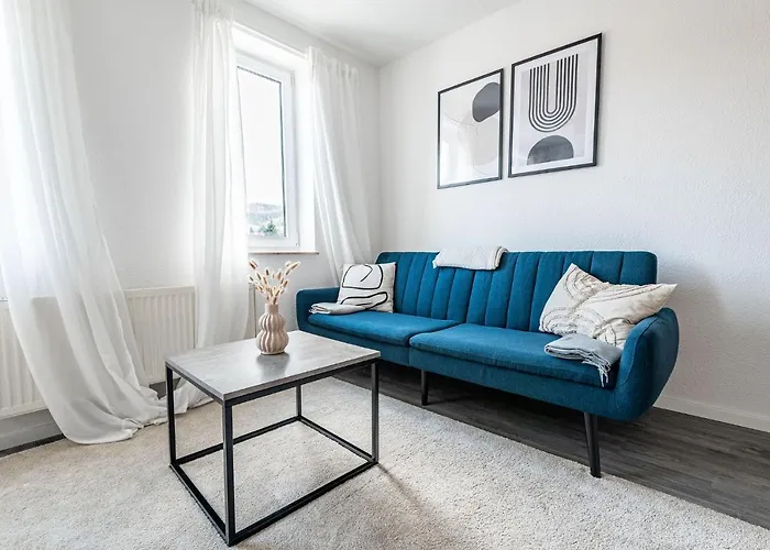 Modernes Apartment Am Campus - Parken - Smart-Tv - Kaffeevollautomat